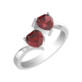 wholesale natural garnet ring