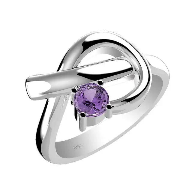 wholesale amethyst gemstone ring